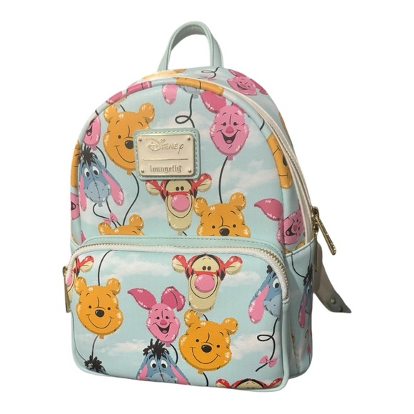 Loungefly Disney Winnie The Pooh & Friends Mini Backpack New without Tags.